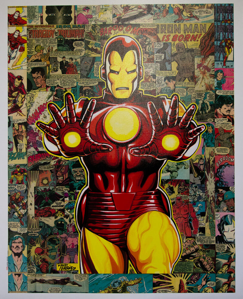 Marvel Iron Man art gallery wiesbaden