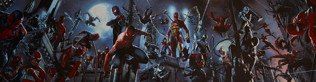 Marvel Spidey-Verse Stan Lee art gallery wiesbaden