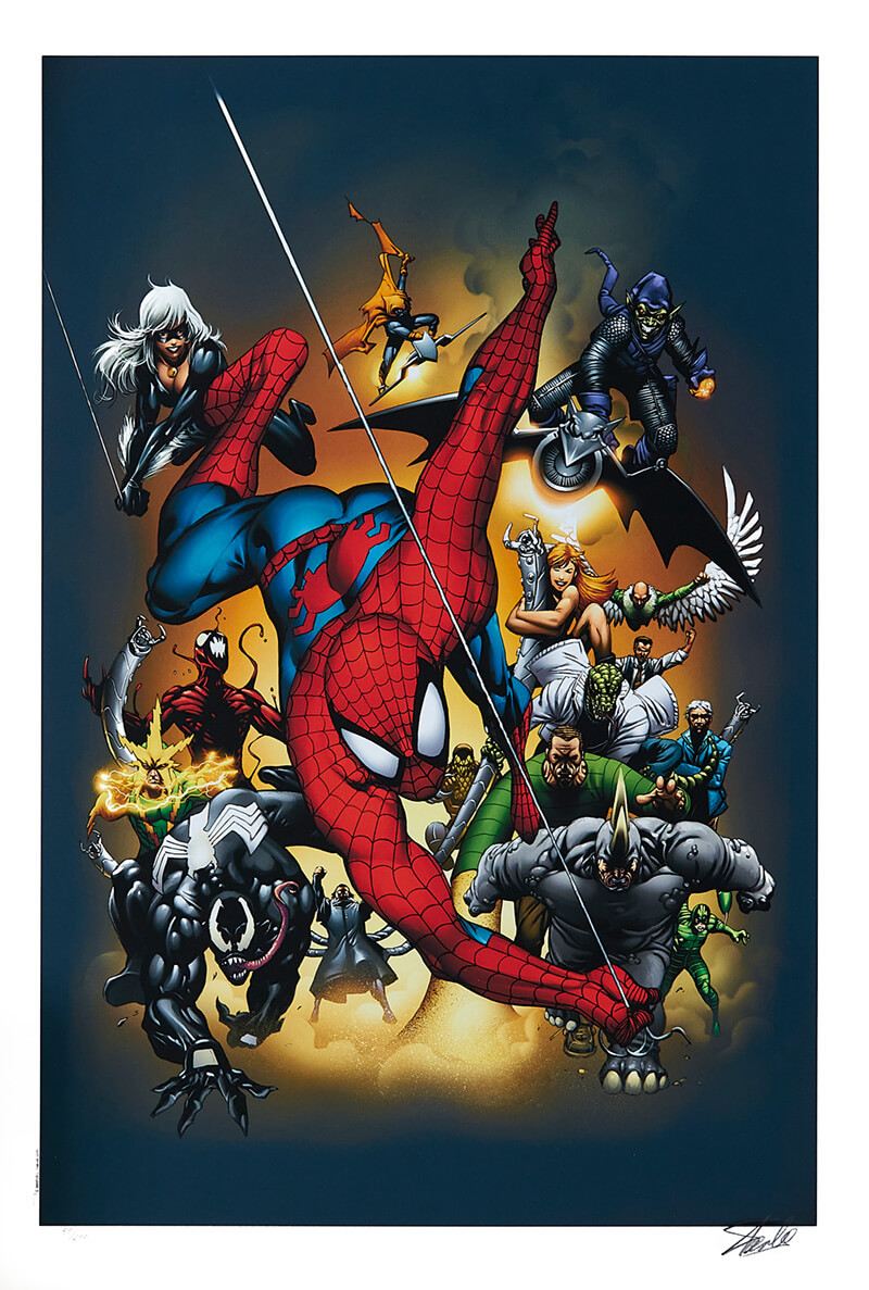 Marvel Spider-Man Handbook Stan Lee art gallery wiesbaden