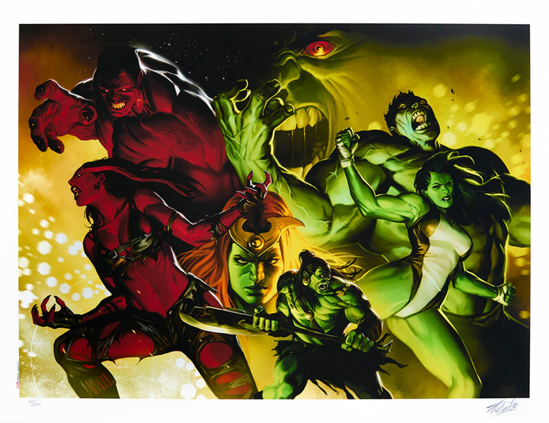 Marvel Smash Stan Lee art gallery wiesbaden