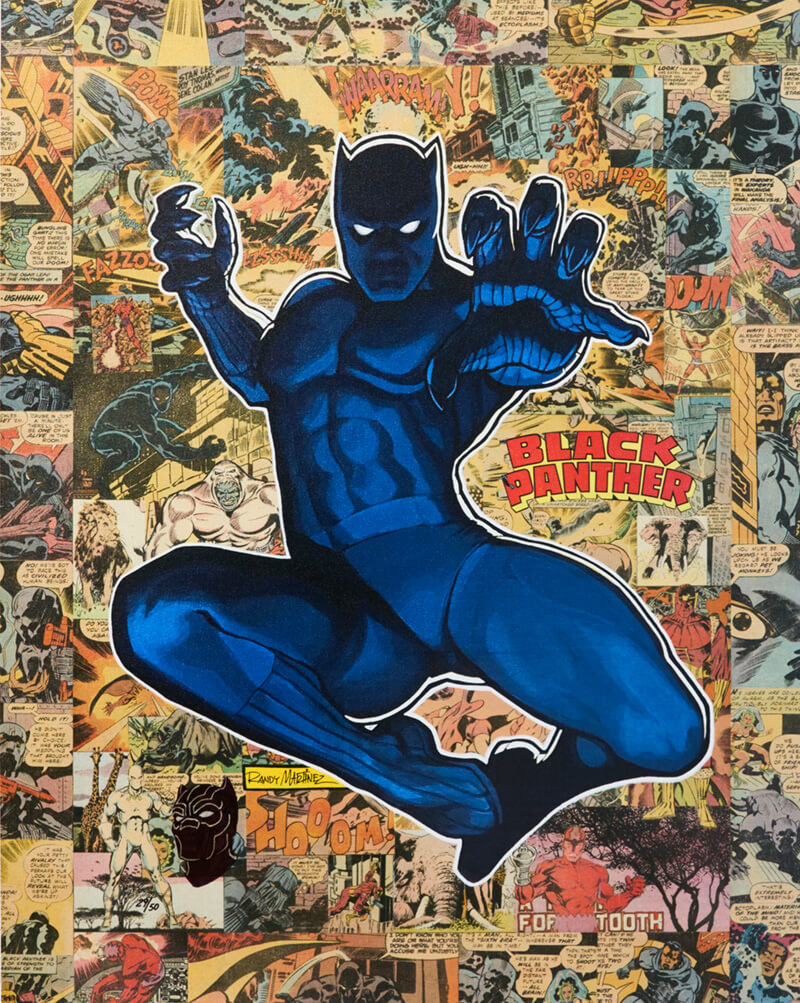 Marvel Black Panther art gallery wiesbaden
