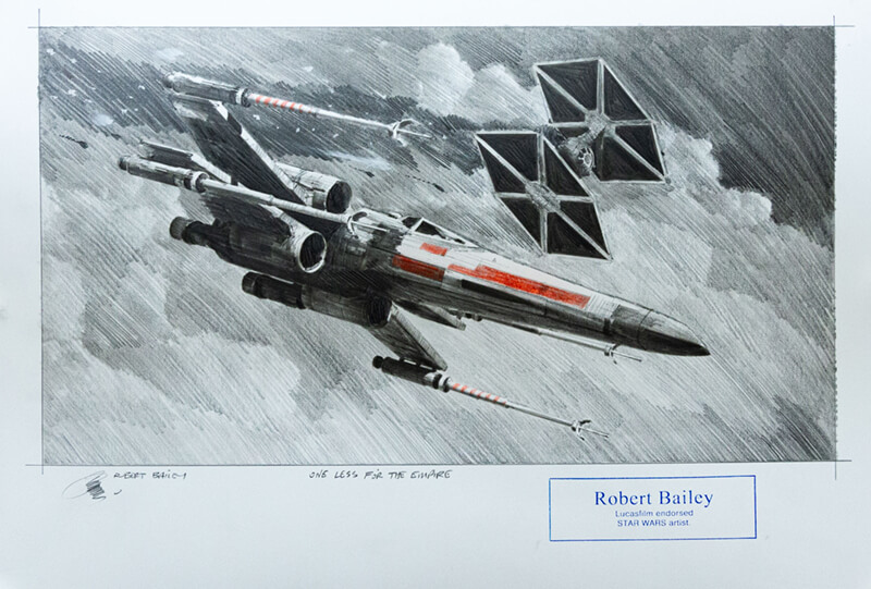 Robert Bailey Star Wars One less for the empire art gallery wiesbaden
