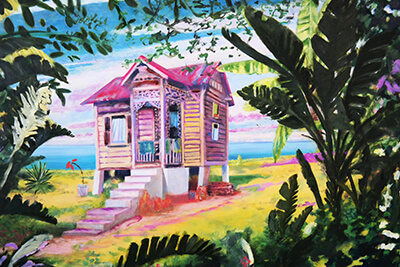 Leif Trenkler Caribbean House art gallery wiesbaden