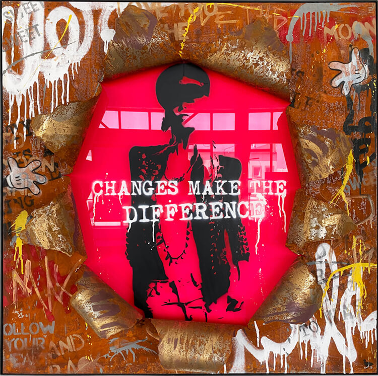 Van Ray Change art gallery wiesbaden